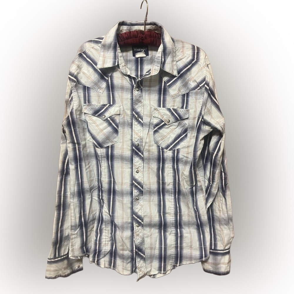 Vintage Wrangler Western Pearl Snap Shirt